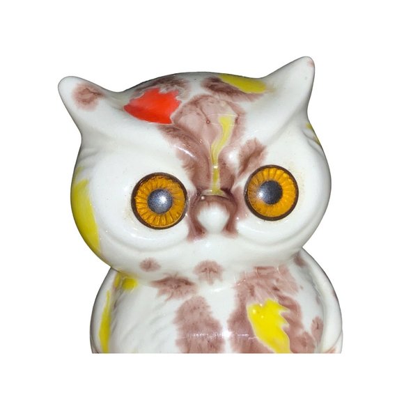 Owl Salt and Pepper Shaker Set- Colorful - Picture 3 of 16